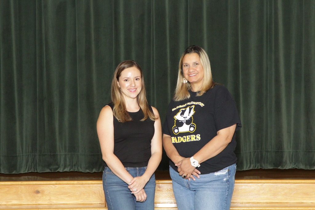 Two people on the PreK 3 team
